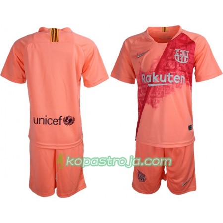 Billiga Fotbollströjor FC Barcelona Barn Tredje tröja 2018/19 Kortärmad